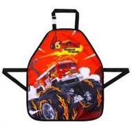Przybory szkolne - St. Majewski Fartuszek wodoodporny Hot Wheels - miniaturka - grafika 1