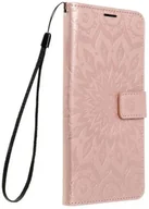 Etui i futerały do telefonów - ForCell Kabura Forcell MEZZO Book do IPHONE 13 PRO mandala złoty róż - miniaturka - grafika 1