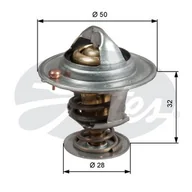 Termostaty - Termostat, płyn chłodzący Gates TH50588G1 - miniaturka - grafika 1