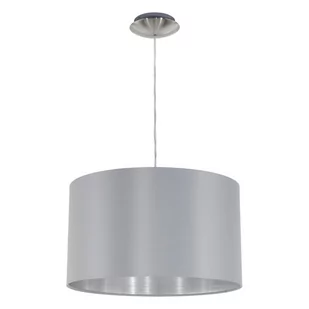 Eglo LAMPA wisząca MASERLO 31601 Abażurowa OPRAWA ZWIS do pokoju IP20 okrągła ni - Lampy sufitowe - miniaturka - grafika 1