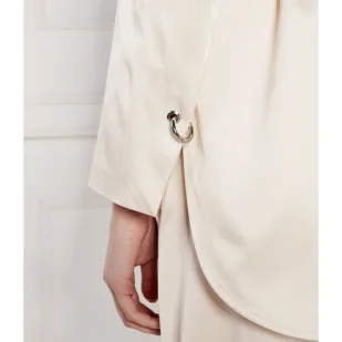 Pinko Satynowa marynarka GOLDENEYE GIACCA | Skinny fit - Marynarki i żakiety damskie - miniaturka - grafika 1