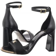 Sandały damskie - Sandały Czarne 5458/076-P (KN14-a) Karino - miniaturka - grafika 1