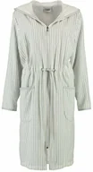 Szlafroki damskie - Cawo Szlafrok damski Relax Hooded Silver - miniaturka - grafika 1