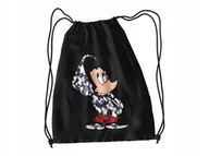 Torby szkolne - WOREK DO SZKOŁY WF/BUTY MYSZKA MIKI + IMIĘ - miniaturka - grafika 1