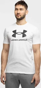 Under Armour Koszulka męska Under Armour Sportstyle Logo biała 1382911 100 M - Koszulki męskie - miniaturka - grafika 1