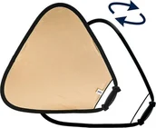 Inne akcesoria studyjne - Manfrotto reflector Tri Grip 75cm, golden/white LA-3641 - miniaturka - grafika 1