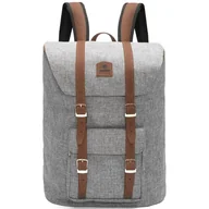 Torby na laptopy - Plecak na laptopa BALTAN City Break 15.6-17.3 cali Szary - miniaturka - grafika 1