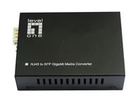 Pozostałe akcesoria sieciowe - LevelOne GVT-2015 konwerter sieciowy 1000 Mbit/s Multifunkcyjny, Pojedynczy Czarny - miniaturka - grafika 1