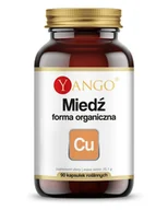 Suplementy naturalne - YANGO Yango Miedź organiczna Cu 90 k YA1012 - miniaturka - grafika 1
