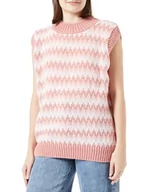 Swetry damskie - ALARY Damski sweter z dzianiny 15525005-AL01, różowy, wielokolorowy, XL/XXL, Różowy, wielokolorowy., XL-XXL - miniaturka - grafika 1