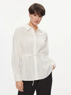 Pieces Koszula 17135099 Écru Regular Fit - Koszule damskie - miniaturka - grafika 1