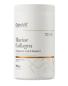 Witaminy i minerały - OstroVit Kolagen Morski + Kwas Hialuronowy + Witamina C 500 g mango z ananasem - miniaturka - grafika 1