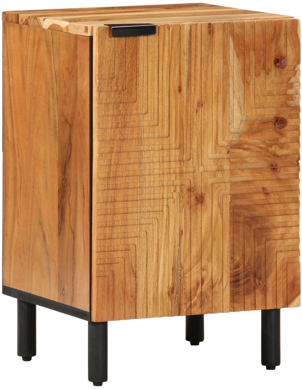 Szafka łazienkowa 38x33,5x58 cm z litego drewna akacjowego