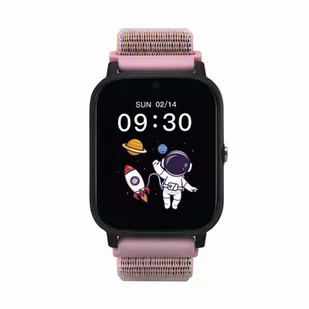 Garett Kids Tech 4G Różowy - Smartwatch - miniaturka - grafika 1