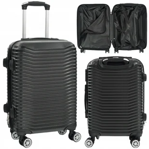 KABINOWA WALIZKA PODRÓŻNA na KÓŁKACH 34 L BAGAŻ PODRĘCZNY ABS do SAMOLOTU - Walizki - miniaturka - grafika 1