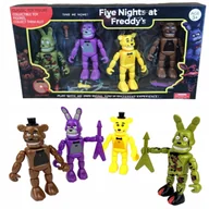 Figurki dla dzieci - Zestaw Figurek Five Nights at Freddy's Fnaf Figurka Gra Dla Dzieci 4 Sztuki - miniaturka - grafika 1