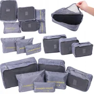 Zabawki kreatywne - ZESTAW 6 POKROWCÓW ORGANIZERY PODRÓZNE DO WALIZKI NA UBRANIA BIELIZNĘ BUTY - miniaturka - grafika 1