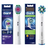 Końcówki do szczoteczek elektrycznych - Końcówka Oral-B CROSSACTION EB50 AB + Oral-B EB-18 - miniaturka - grafika 1