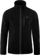Bluzy męskie - Hi-Tec Polar męski Porto Black r. M - miniaturka - grafika 1