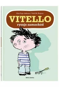 Vitello rysuje samochód. Vitello. - Kim Fupz Aakeson - Książki edukacyjne - miniaturka - grafika 1