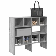 Pokrowce na ubrania - Stojaki na buty 2 szt., sztaplowany, szary dąb, 89,5x30x40 cm Lumarko! - miniaturka - grafika 1