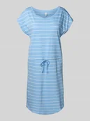 Sukienki - Sukienka mini o dopasowanym kroju z czystej bawełny model ‘MAY’ - miniaturka - grafika 1