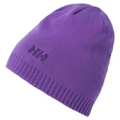 Czapki damskie - Czapka unisex Helly Hansen Brand Beanie fioletowa - miniaturka - grafika 1