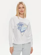 Bluzy damskie - Guess Bluza W4GQ11 KBK32 Biały Relaxed Fit - miniaturka - grafika 1