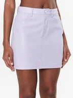 Spódnice - United Colors Of Benetton Spódnica z imitacji skóry 4NVBD000X Fioletowy Regular Fit - miniaturka - grafika 1