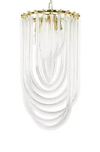KingHome Lampa wisząca MURANO S złota szkło metal JD9607-S.GOLD - Lampy sufitowe - miniaturka - grafika 1