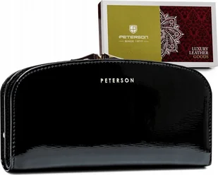 Peterson Duży portfel damski ze skóry naturalnej Peterson NoSize - Portfele - miniaturka - grafika 1