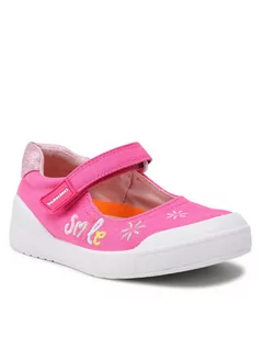 Buty dla dziewczynek - Biomecanics Półbuty 222272 B S Różowy - grafika 1