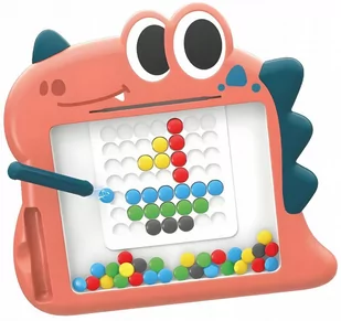 WOOPIE Tablica Magnetyczna dla Dzieci Montessori MagPad Dinozaur - Tablice dla dzieci - miniaturka - grafika 1