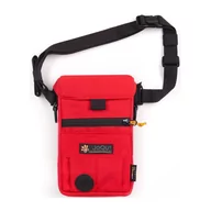 Nerki - Duża torebka na przysmaki dla psa JoQu® Dog Snack Bag czerwona - miniaturka - grafika 1