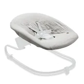 Leżaczki i huśtawki - hauck Pokrowiec na huśtawkę Alpha Bouncer Premium, Alpha Bouncer Deluxe, Alpha Bouncer 2w1, oddychająca szyfonowa bawełna, 85 cm x 74 cm x 0,25 cm, beżowy w kropki - miniaturka - grafika 1