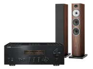 Zestawy stereo - Yamaha A-S1200 (czarny) + 704 S3 (mokka) - miniaturka - grafika 1