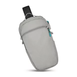 Plecak antykradzieżowy Pacsafe ECO Sling Backpack 12L Econyl Gravity Gray - Torby podróżne - miniaturka - grafika 1
