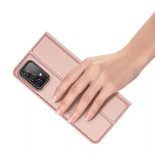 Etui DUX DUCIS Skin Pro - futerał z klapką do Samsung Galaxy S24 różowy - Pozostałe akcesoria do telefonów - miniaturka - grafika 9