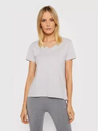 Koszulki i topy damskie - 4F T-Shirt NOSH4-TSD352 Szary Relaxed Fit - miniaturka - grafika 1