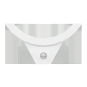 Lampy ogrodowe - Orno kinkiet zewnętrzny LED z czujnikiem ruchu LED Spinel 10W 800lm IP54 4000K czujnik 140° IK10 biały OR-OP-6119WLPMR4 OR-OP-6119WLPMR4 - miniaturka - grafika 1