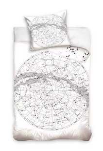 KOMPLET POŚCIELI 140x200 BAWEŁNA 100% GLOBUS NL211127 - Pościel - miniaturka - grafika 1