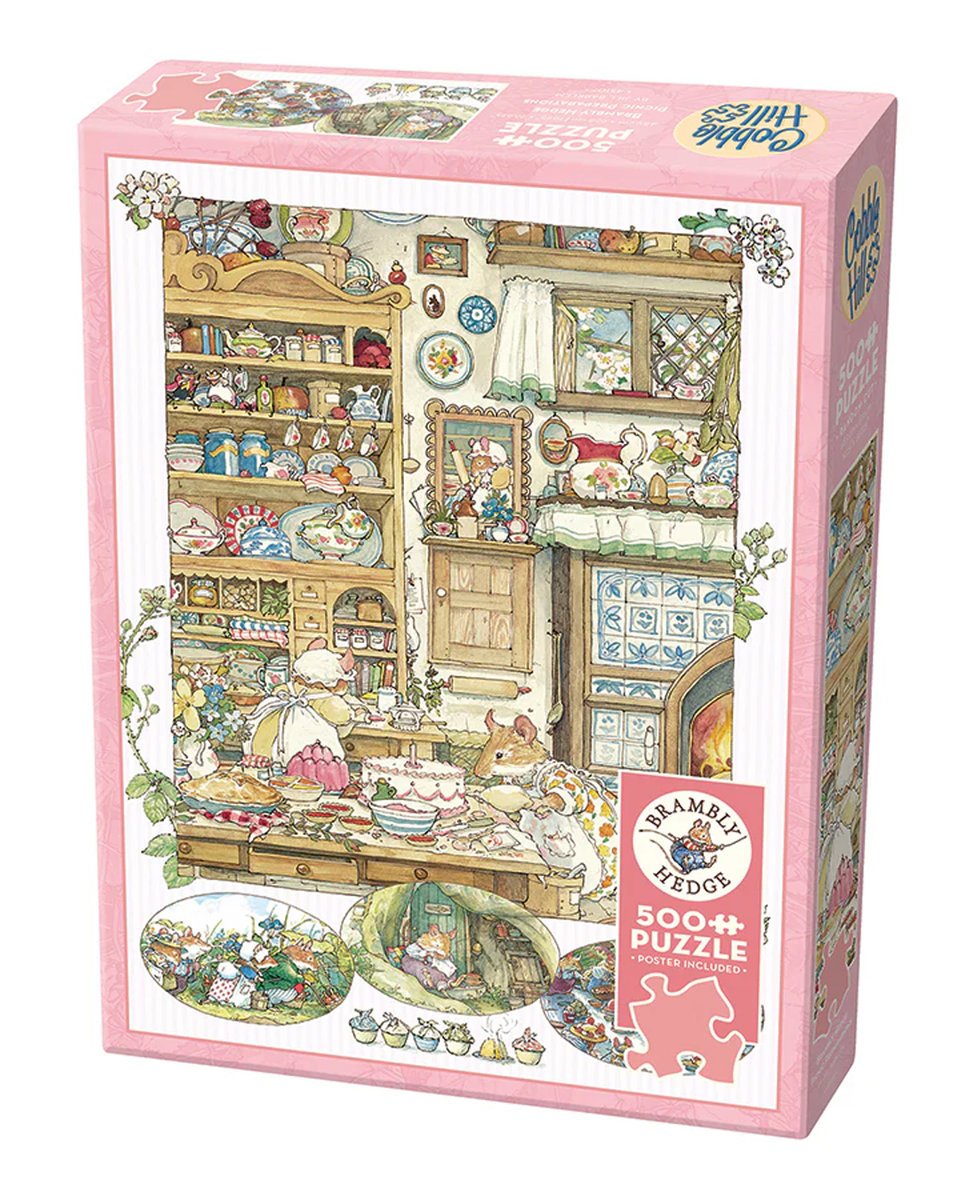 Cobble Hill, Puzzle, Brambly Hedge: Przygotowania do pikniku, 500 el.