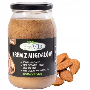 Krem migdałowy 900g - Słodkie kremy i masła - miniaturka - grafika 1