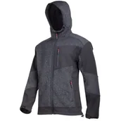 Odzież robocza - Kurtka ocieplana sherpa czarno-szara, "2xl", ce, lahti - miniaturka - grafika 1