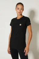 Koszulki i topy damskie - Koszulka Carhartt Force Midweight Pocket - miniaturka - grafika 1