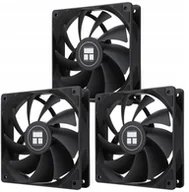 Wentylatory komputerowe - Thermalright TL-C12C X3 PWM Juodas 3vnt. 120mm Juodi Ventiliatoriai TL-C12C-3 - miniaturka - grafika 1