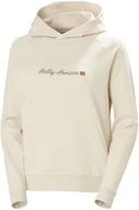 Bluzy damskie - Helly Hansen damska bluza W CORE GRAPHIC HOODIE 54239 034 M - miniaturka - grafika 1