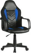 Fotele gamingowe - Fotel Furniture 4 Gamers F4G FG-C18 Niebieski - miniaturka - grafika 1