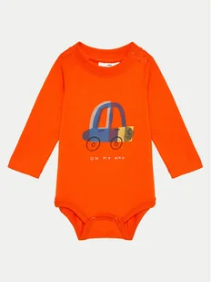 Coccodrillo Body dziecięce ZC4112101MBN Czerwony - Body dla niemowląt - miniaturka - grafika 1