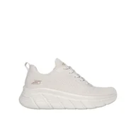 Buty trekkingowe damskie - BUTY damskie SKECHERS BOBS 117385-OFWT beżowe niskie lekkie sportowe 39,5 - miniaturka - grafika 1